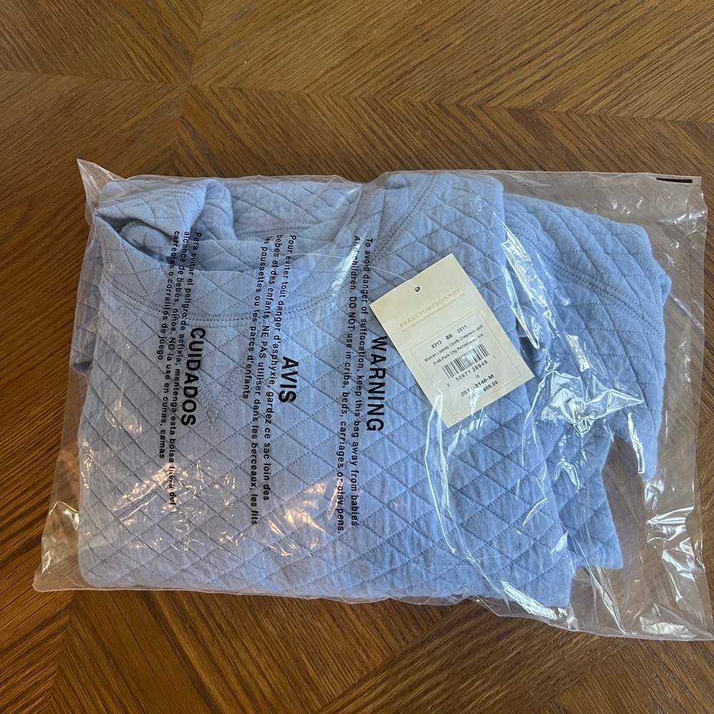 Women’s M NWT Cassidy Comfort Crewneck Quilt Sweater